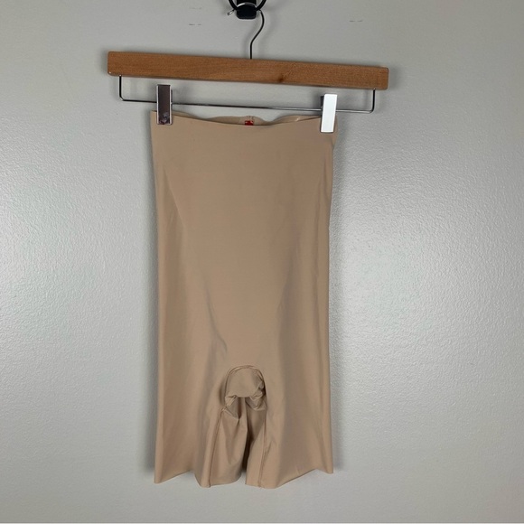 Spanx trust your thinstincts high rise shapewear shorts nude size small #2123 - Picture 7 of 8